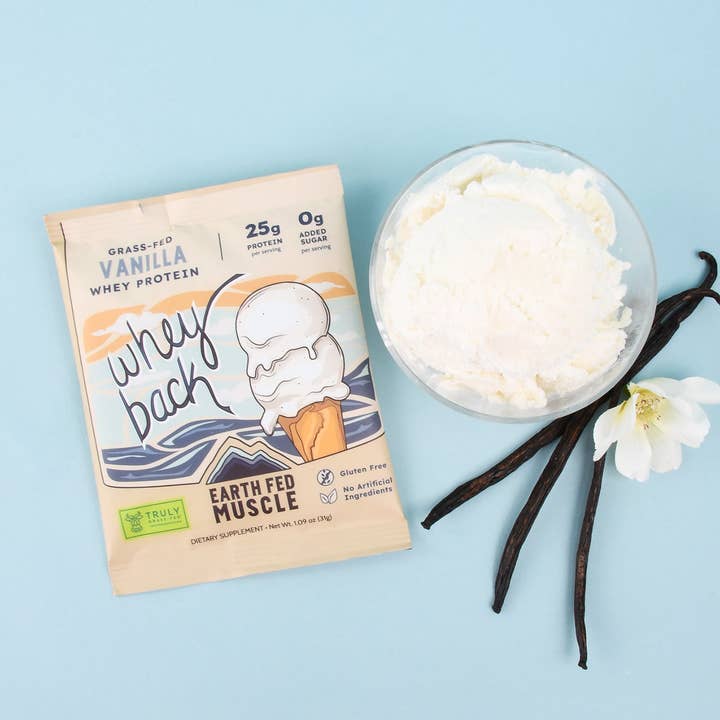 Earth Fed Muscle - Wholesale Protein/Superfood Powder - Single Serving Whey Protein Packs8