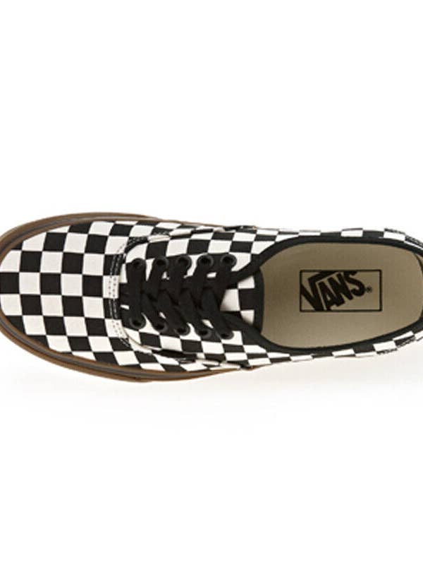 Rat City Skate Shop - Wholesale Lifestyle Sneakers - Men's - Vans Authentic Checkerboard Black/white/gum Shoe