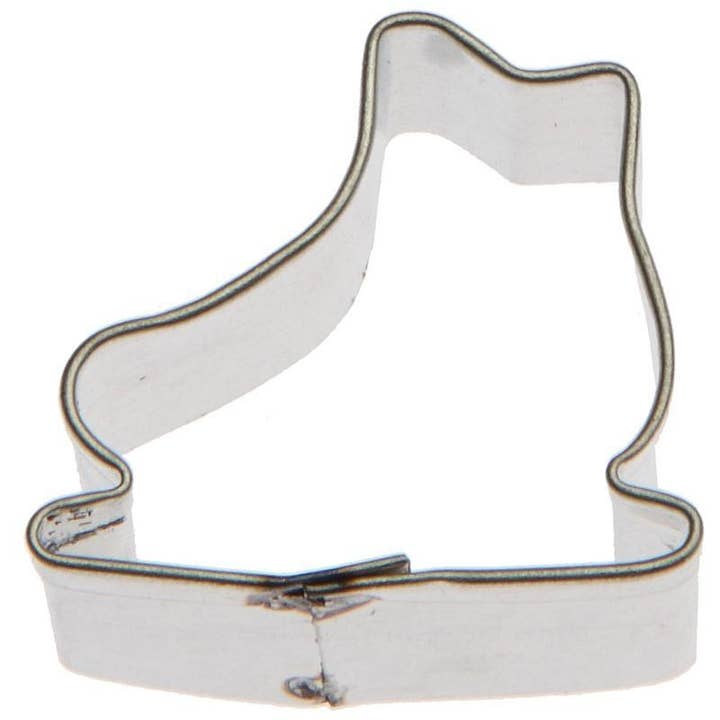 Mini Ice Skate Cookie Cutter 1 in M152 for wholesale by CookieCutter.com