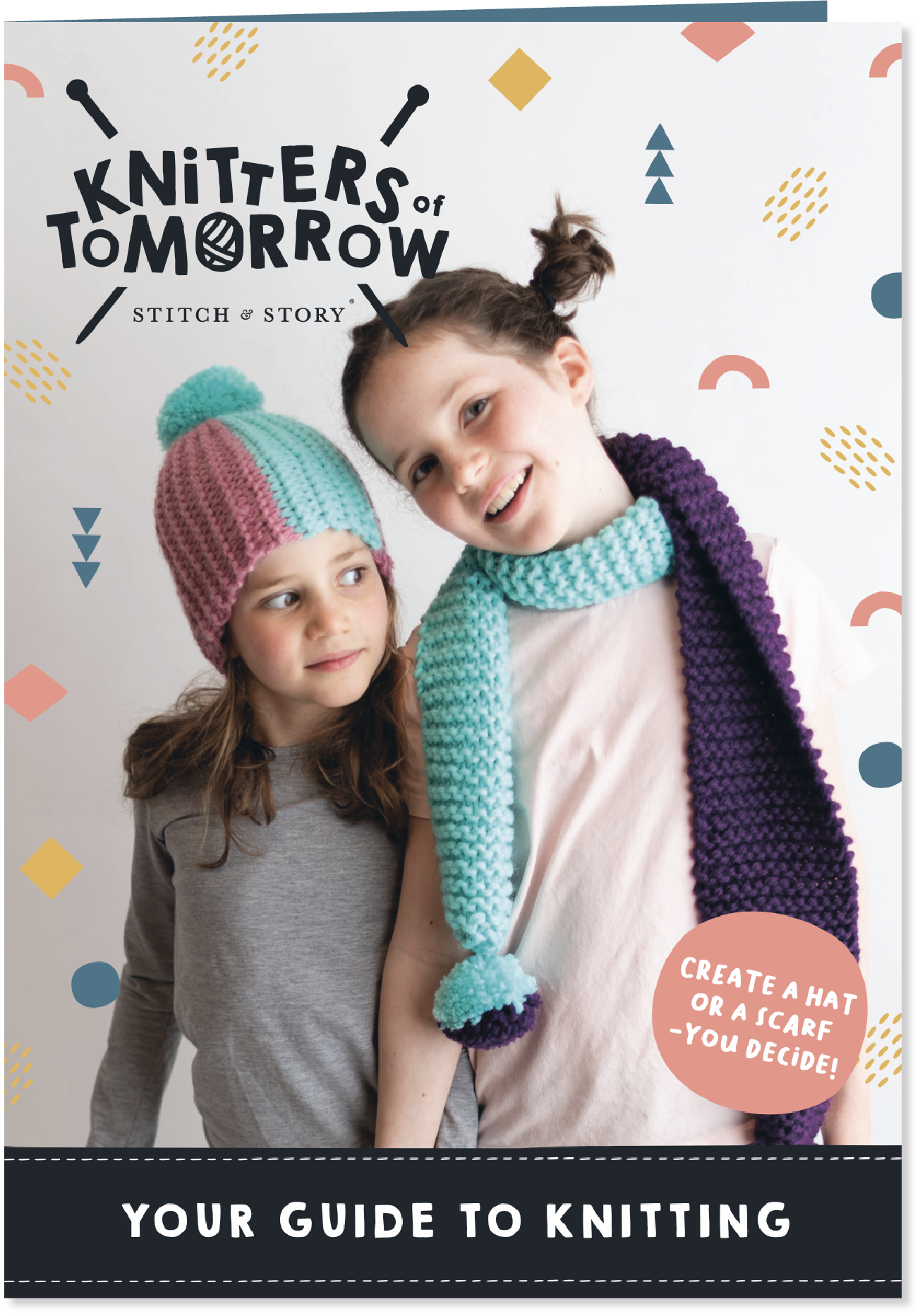 Stitch & Story – Artigos de tricô/crochê por atacado – Knitters of Tomorrow - Kit de tricô infantil9
