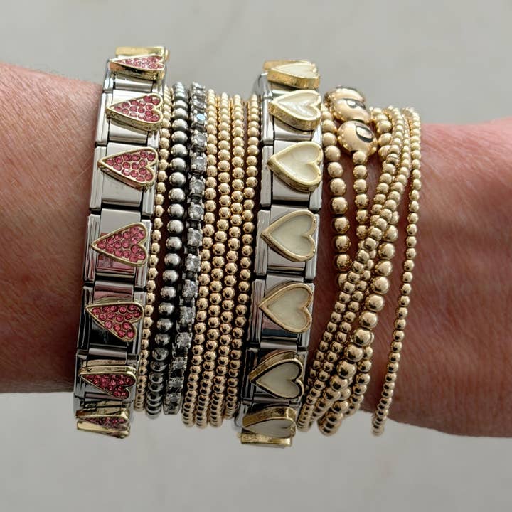 Italia Heart Bracelet for wholesale by Jeny Baker Designs