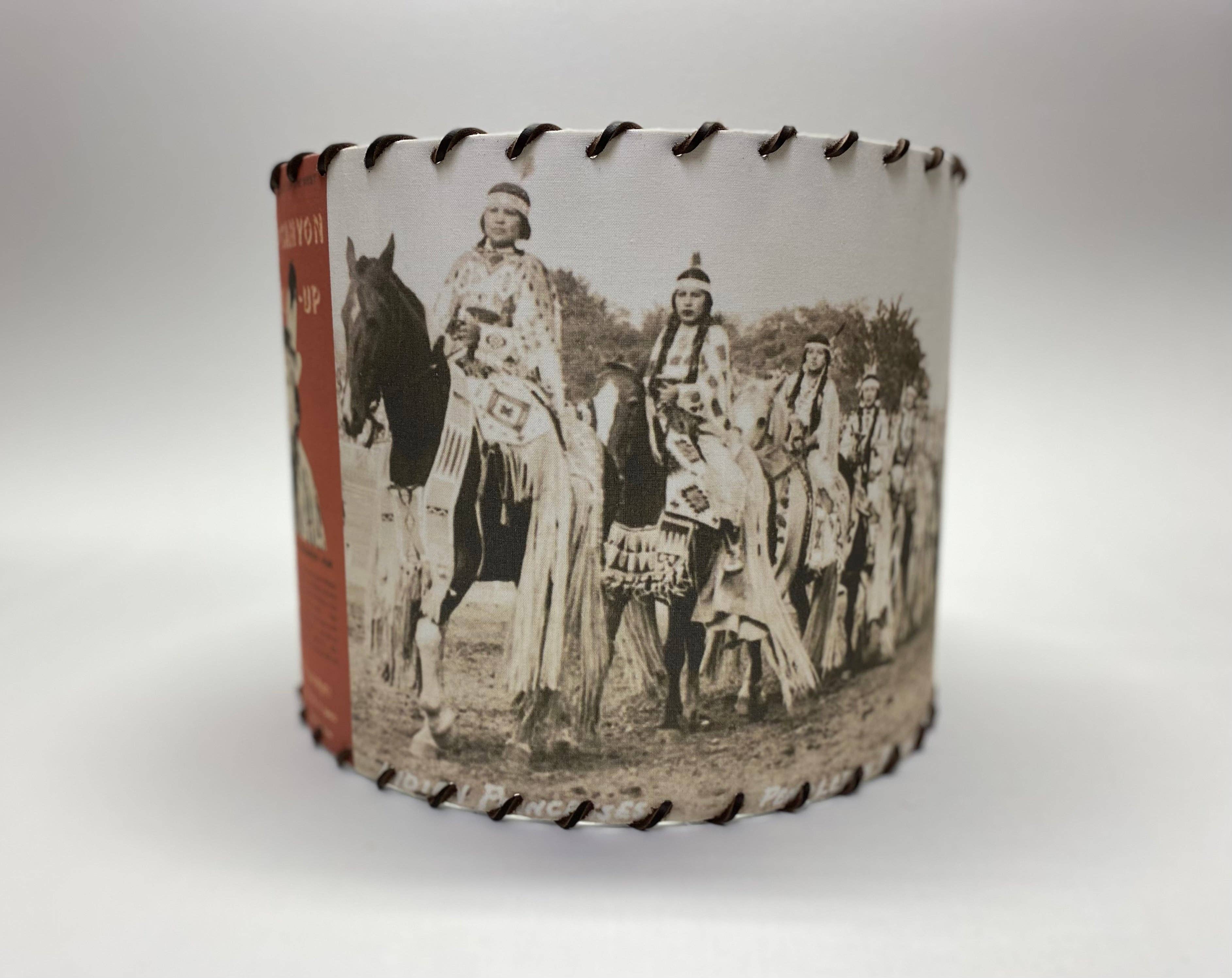 Red Dirt Ranch Clothing Company - Wholesale Lamp Shade - Lampshade Pendleton Happy Canyon 19481