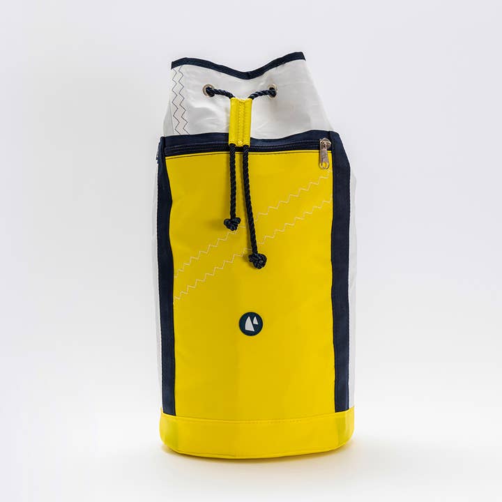 Återvunnen segelväska - Vulcano - Gul för wholesale av Bolina Sail