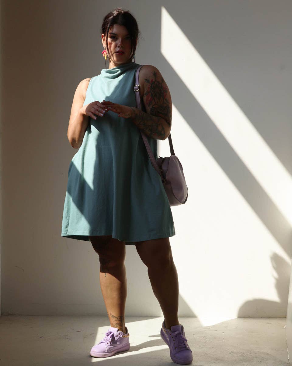 Wulfka - Wholesale Dress - Women's - Wendy Cowl Dress5