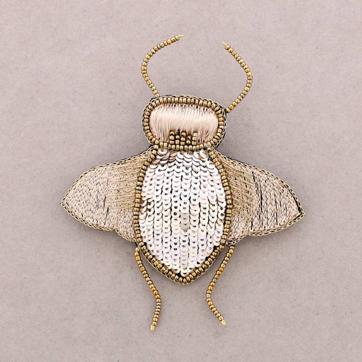 Sonata - Wholesale Snap Jewelry - Sequin Insect Brooch0