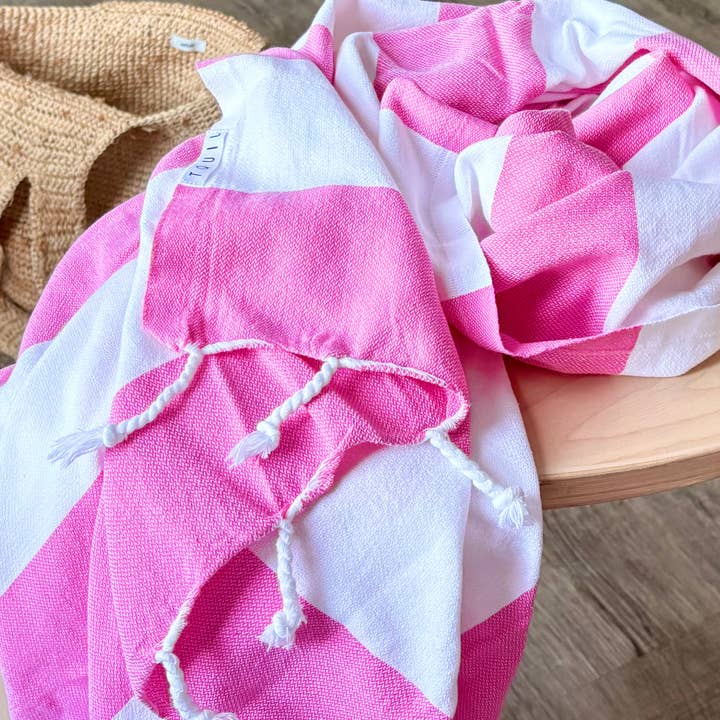 TranquilUSA - Vendita all'ingrosso Telo mare - Asciugamano Cabana 100% Cotone Turco - 6 Colori5