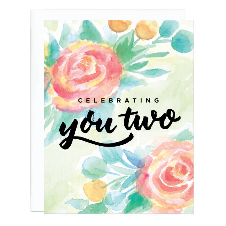 Cartão comemorando vocês dois por atacado de Joylark Studio