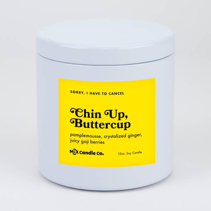 Chin Up, Buttercup for wholesale by Mix Candle Co