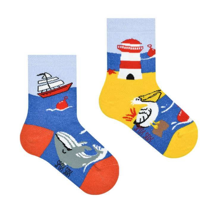 Casual Socks - Sea Coast - Kids for wholesale by Spox Sox