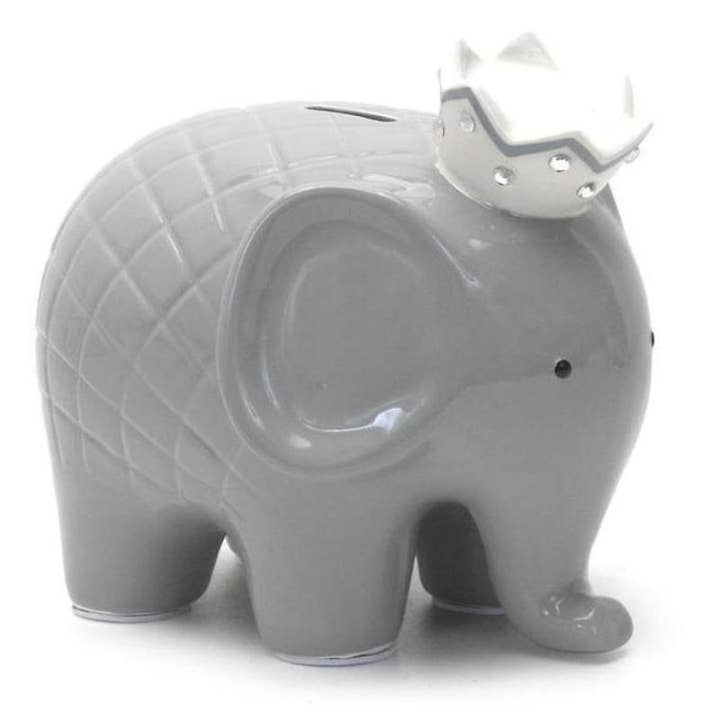 Grå Elefant Sparegris for engroshandel hos Child To Cherish®