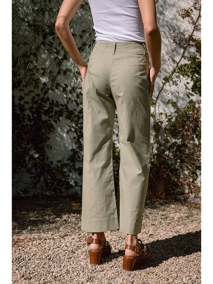 RAISONNEL - Wholesale Pants - Women's - SPAN ANKLE WIDE PANT - RB1036