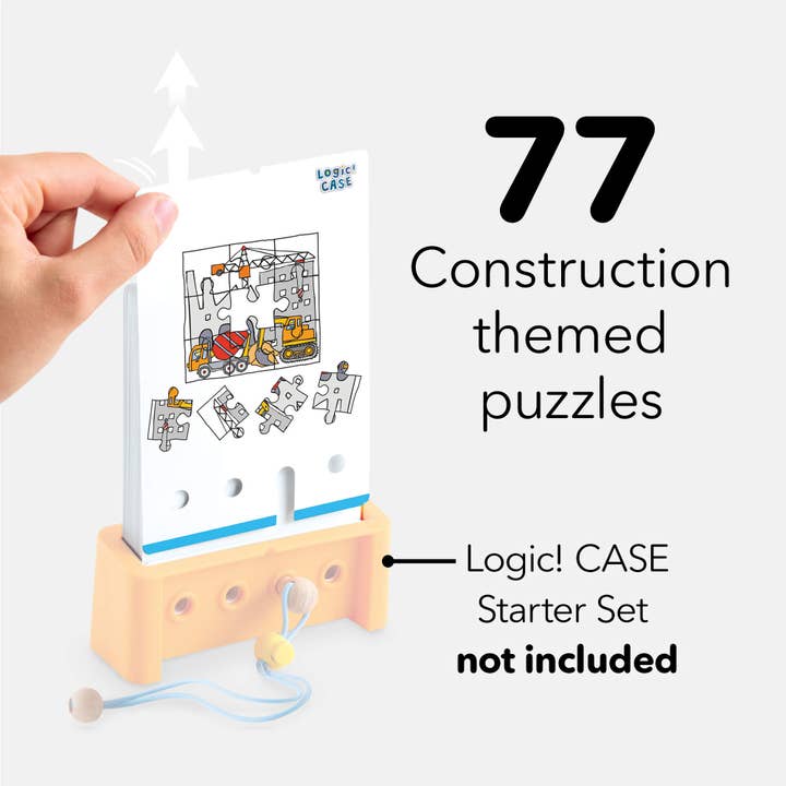 HABA USA - Wholesale Brain Game - Kids - Logic! Expansion Set 6+ - Construction Logic Game for Kids