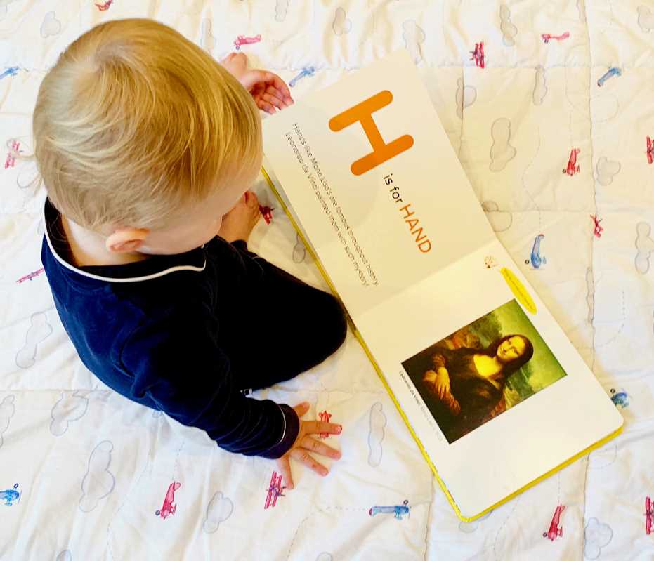 Simon & Schuster - Wholesale Preschool Book (3-5) - ABCs of Art by Sabrina Hahn3