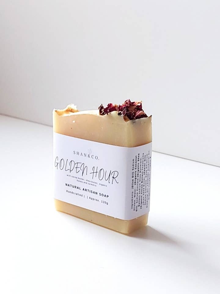 Golden Hour Soap Bar for wholesale by Shan&Co