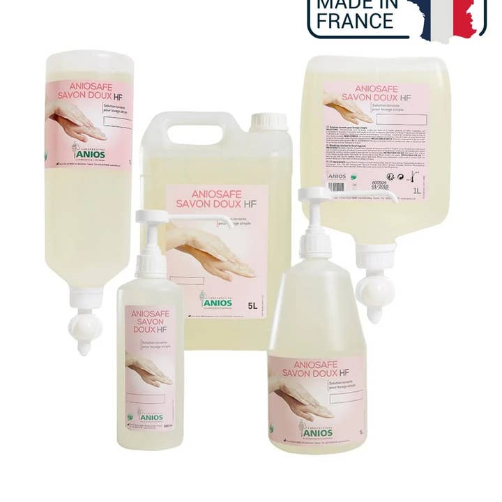 Aniosafe Gentle Soap High Frequency - Various Formats - Anios for wholesale by My Podologie