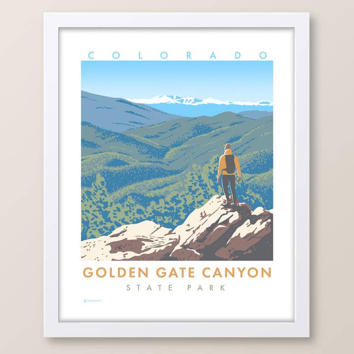 Golden Gate Canyon - Parc d'État du Colorado pour la vente par Bozz Prints