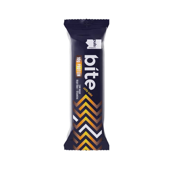 BITE Proteinbar Jaffa kage 35 g for engroshandel hos Puls Nutrition