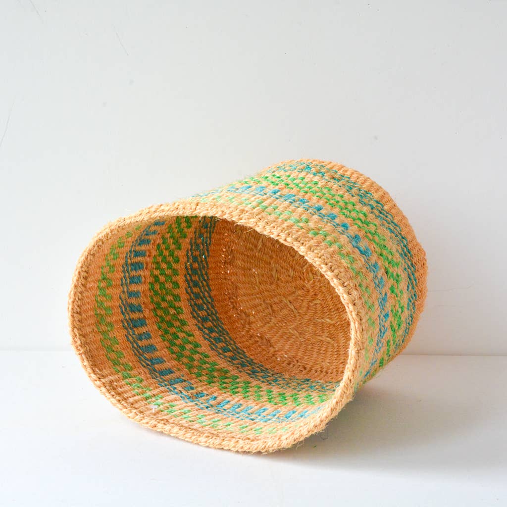 Crafts by Solid - Wholesale Basket - Handwoven Sisal Baskets - Colourful hues - XXS - XXL52