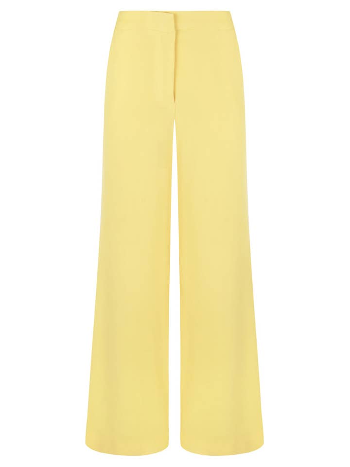 PANTALÓN FLUIDO TOBILLERO RIO AMARILLO for wholesale by Cyrana