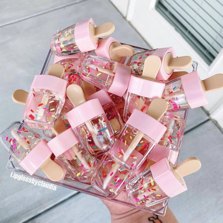 Lipglossbyclaudia - Wholesale Lip Gloss - Sprinkle Pop Lip Gloss