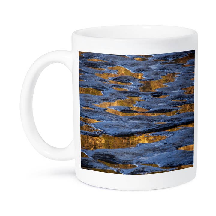 3dRose - Wholesale Coffee Mug - 3dRose, USA, New York, Watkins Glen. Reflections in water on rock. , Mug8