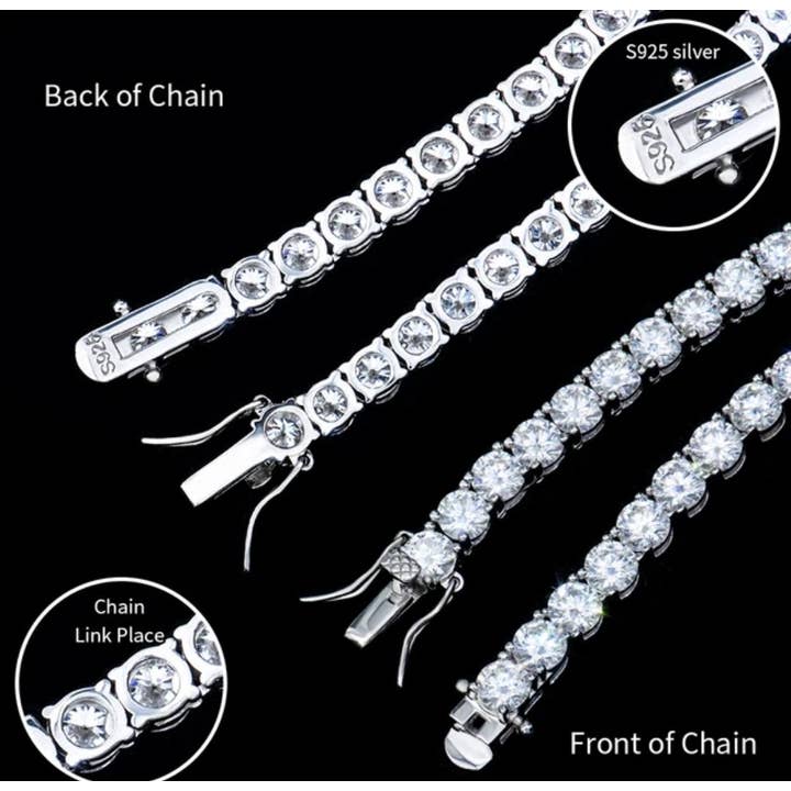 Diamond Veneer Travel Jewelry - Wholesale Tennis Bracelet - Moissanite Diamond Tennis Bracelet2