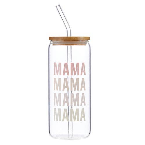 Santa Barbara Design Studio by Creative Brands - Wholesale Drinking Glass/Cup - Glass Cold Brew Tumbler - Mama