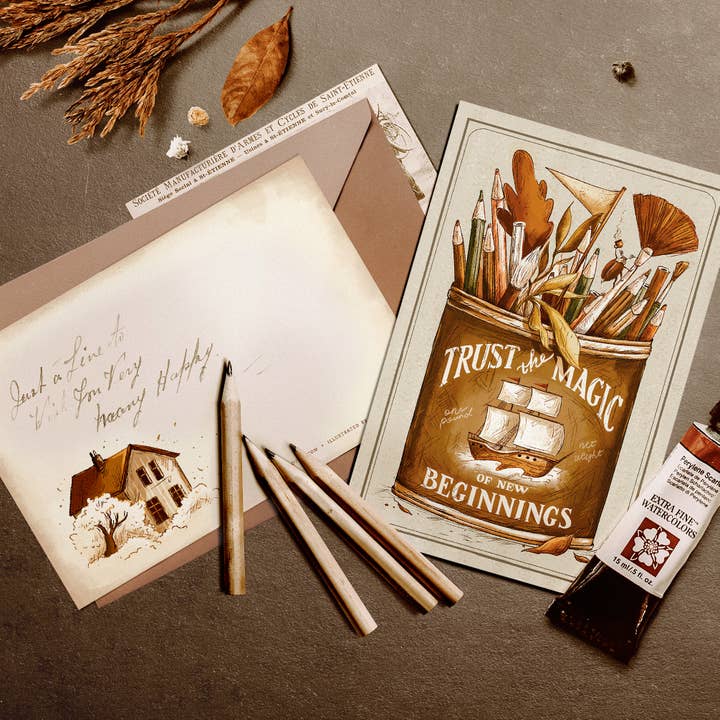 So Quiet - Wholesale Postcard - New Beginnings Postcard1