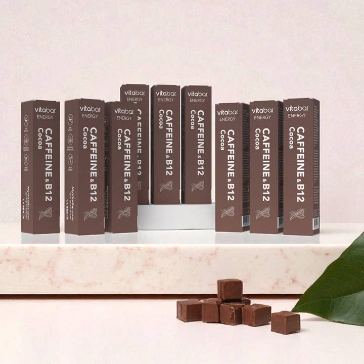 VitaBar - Wholesale Oral Supplement/Vitamin - ENERGY - Caffeine - Cocoa Flavor 10-PACK2