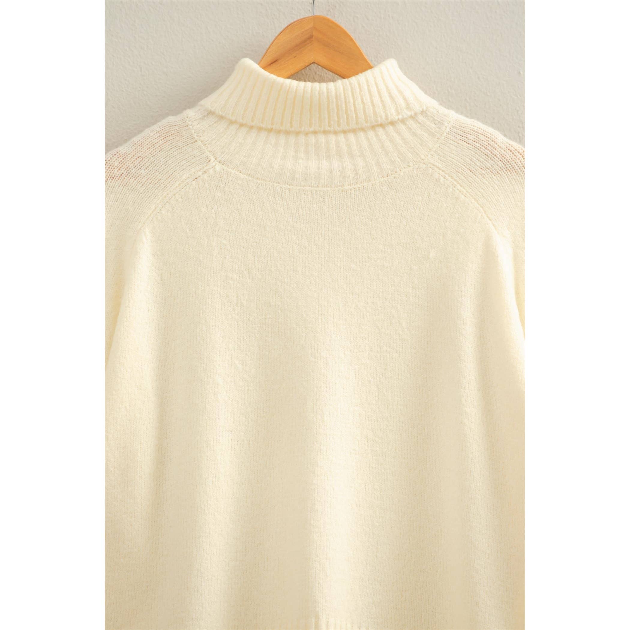 HYFVE - Wholesale Pullover-trui - Dames - Oversized hoog-laag coltrui24