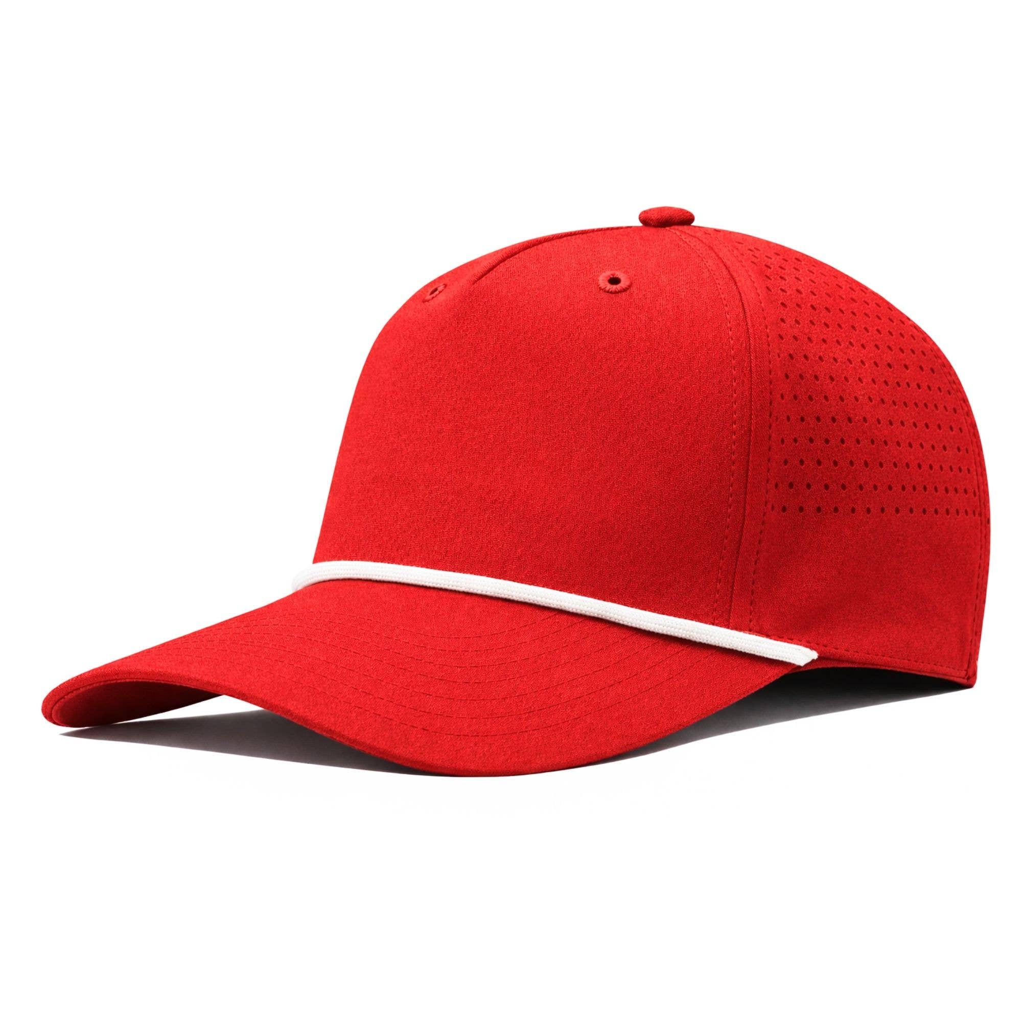 Stitch & Bill Hats - Wholesale Baseball Cap - Unisex - Performance 5 Panel Rope Baseball Cap Air Flow Men Women 11