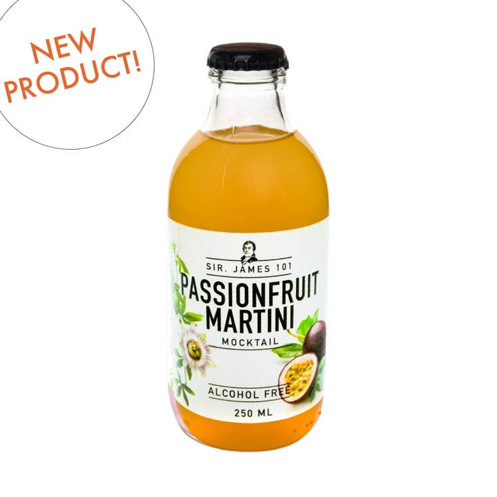 Sir. James 101 Passionfruit Martini | 4-pack for wholesale by Better Rhodes