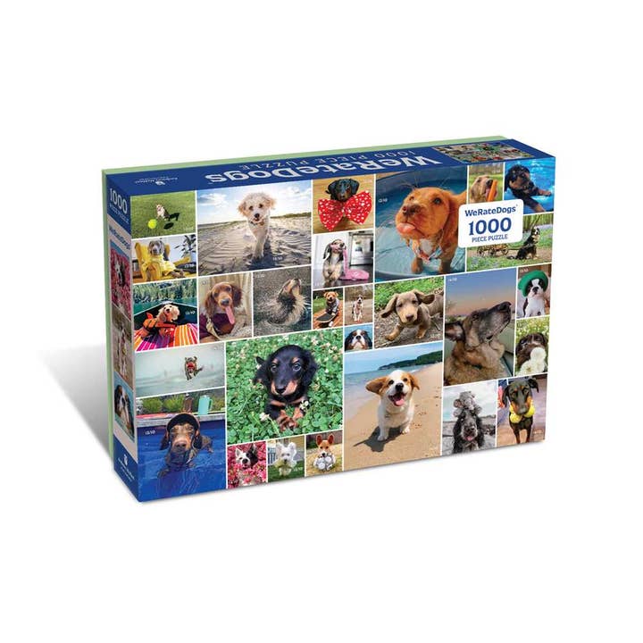 WeRateDogs 1000 Piece Jigsaw Puzzle by Matt Nelson for wholesale by Simon & Schuster