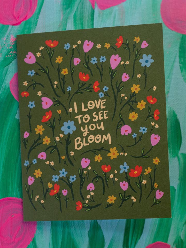 Jeg elsker at se dig blomstre for engroshandel hos Bouquet of Joy