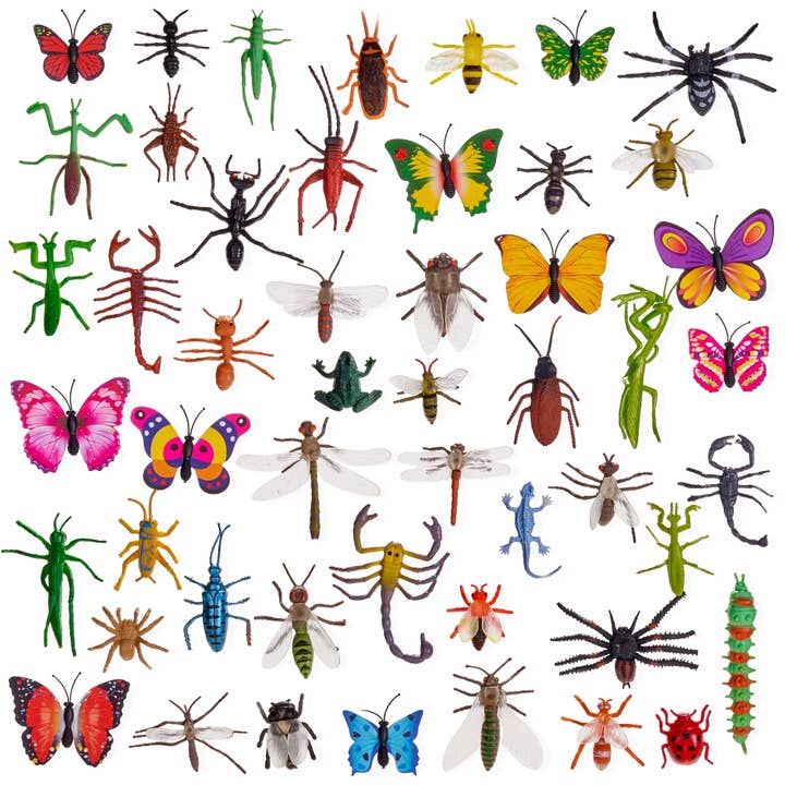 The Twiddlers - Wholesale Toy Set - Kids - 50 Different Fake Insects6