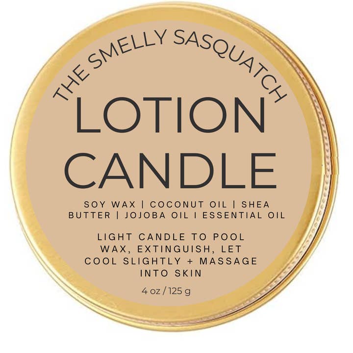 Vela de Loción 4 oz para venta al por mayor de The Smelly Sasquatch