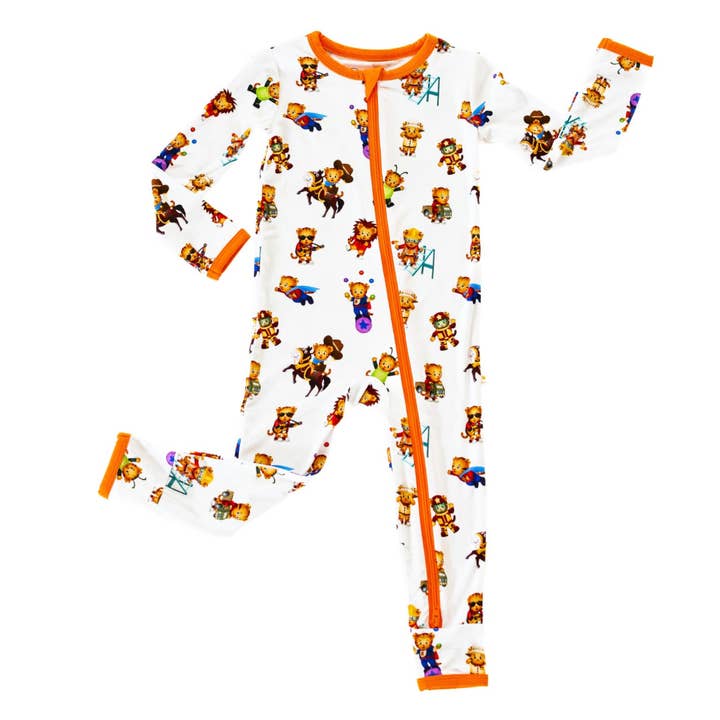 Soulbaby - Wholesale Sleepsuit - Baby - Daniel Tiger Bamboo Dress Up Day Cozie