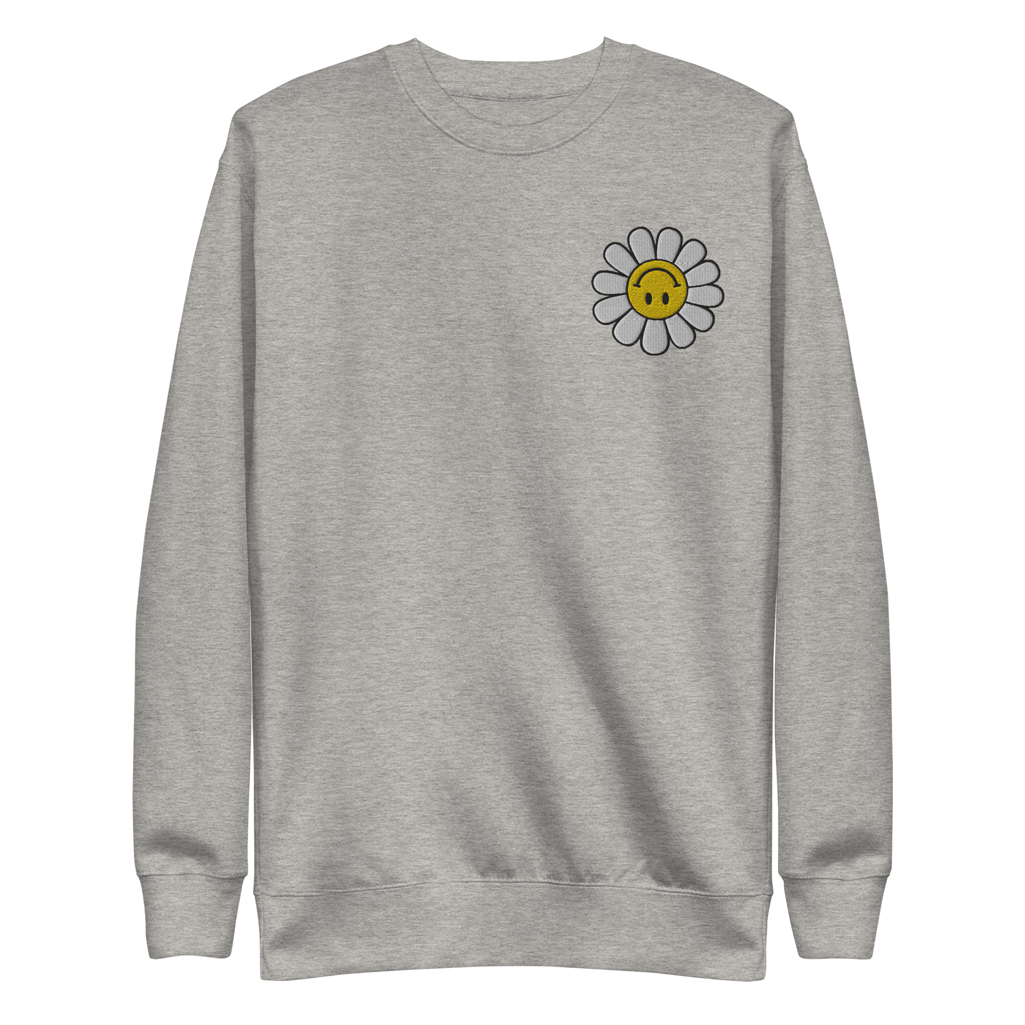 Sara Lutz Art - Wholesale Sweatshirt - Unisex - Daisy Patch Embroidered Sweatshirt2