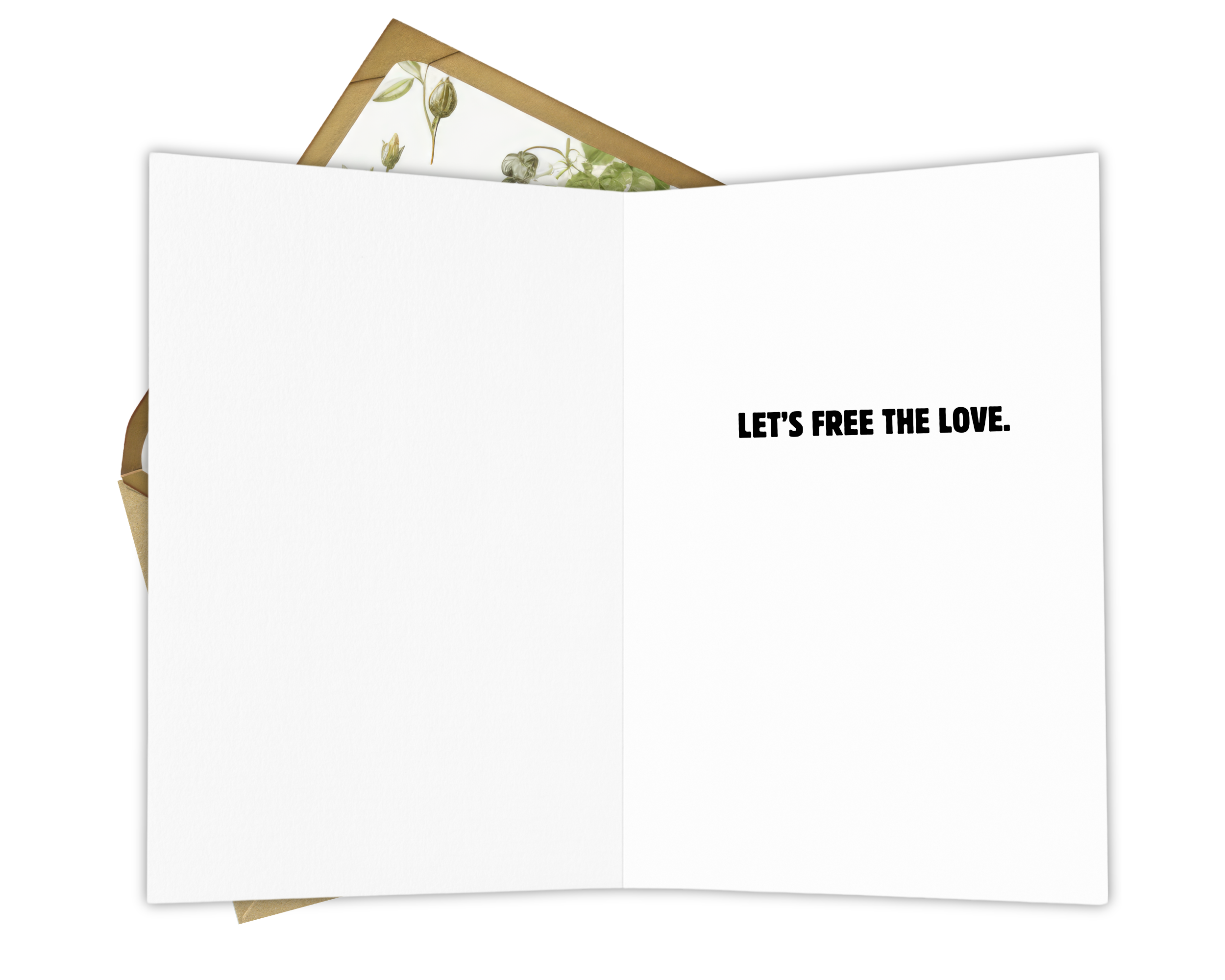 Side Piece Somedays - Wholesale Love Card - Horny for Liberation – (Poly Love Greeting Card)1