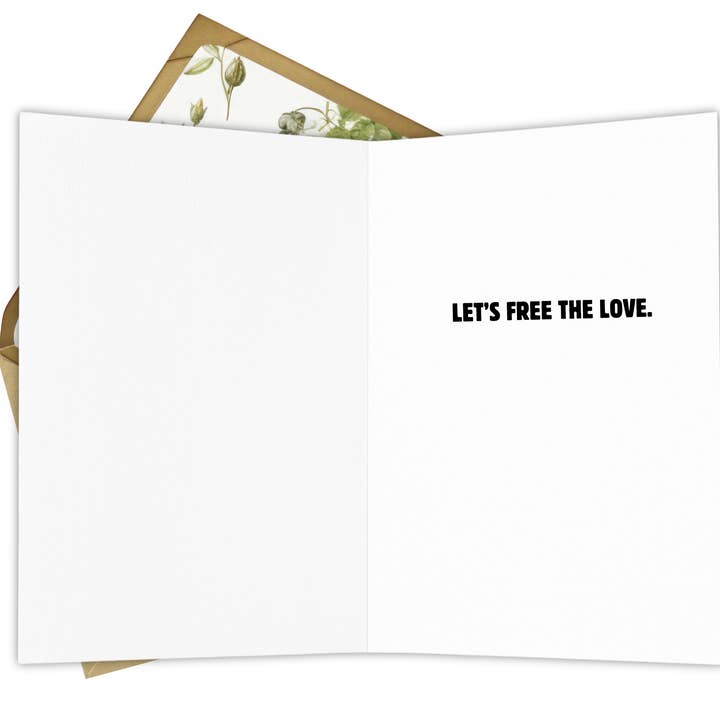 Side Piece Somedays - Wholesale Love Card - Horny for Liberation – (Poly Love Greeting Card)1