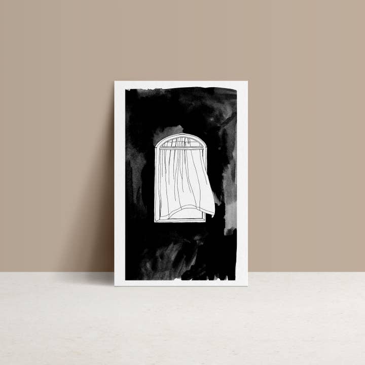 monocotylédone - Wholesale Everyday Greeting Card - Breeze Light Kraft Double Card and Envelope1