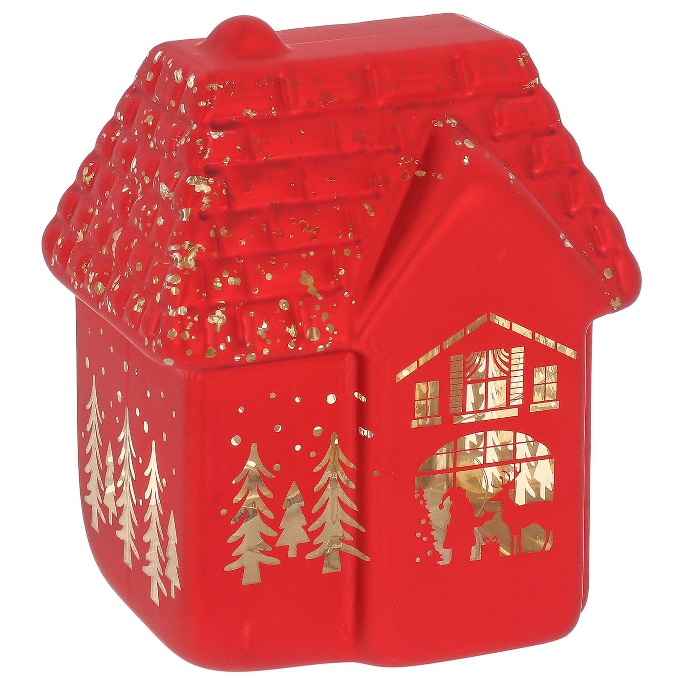 Joe Davies - Wholesale Christmas Decoration - Bright Xmas LED House Red1