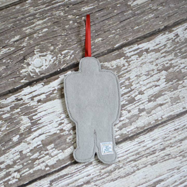 SewMuchMoreStore - Wholesale Ornament - Lumberjack and Blue Ox Embroidered Felt Ornament Pack