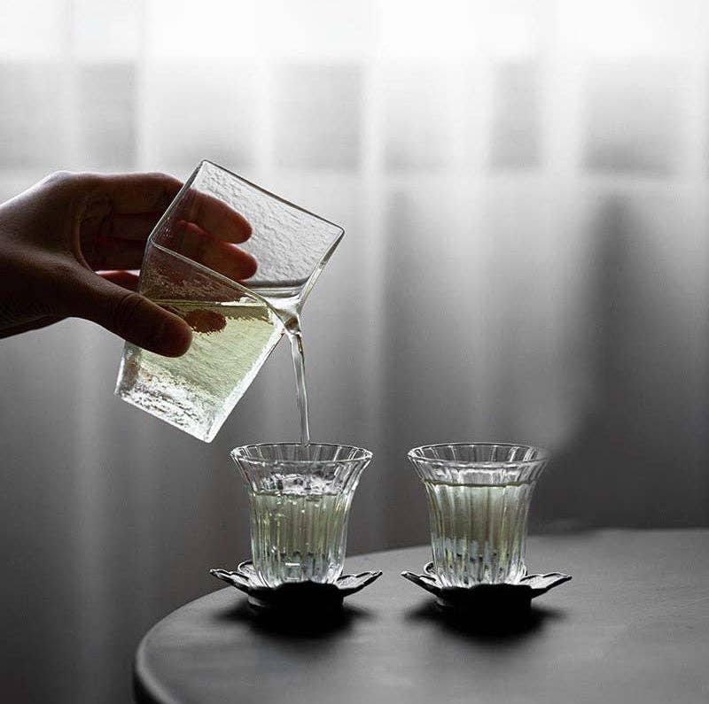 Gohobi （We cover U.S. import duties） - Vente Pichets - Pichet en verre carré fait main Gohobi3