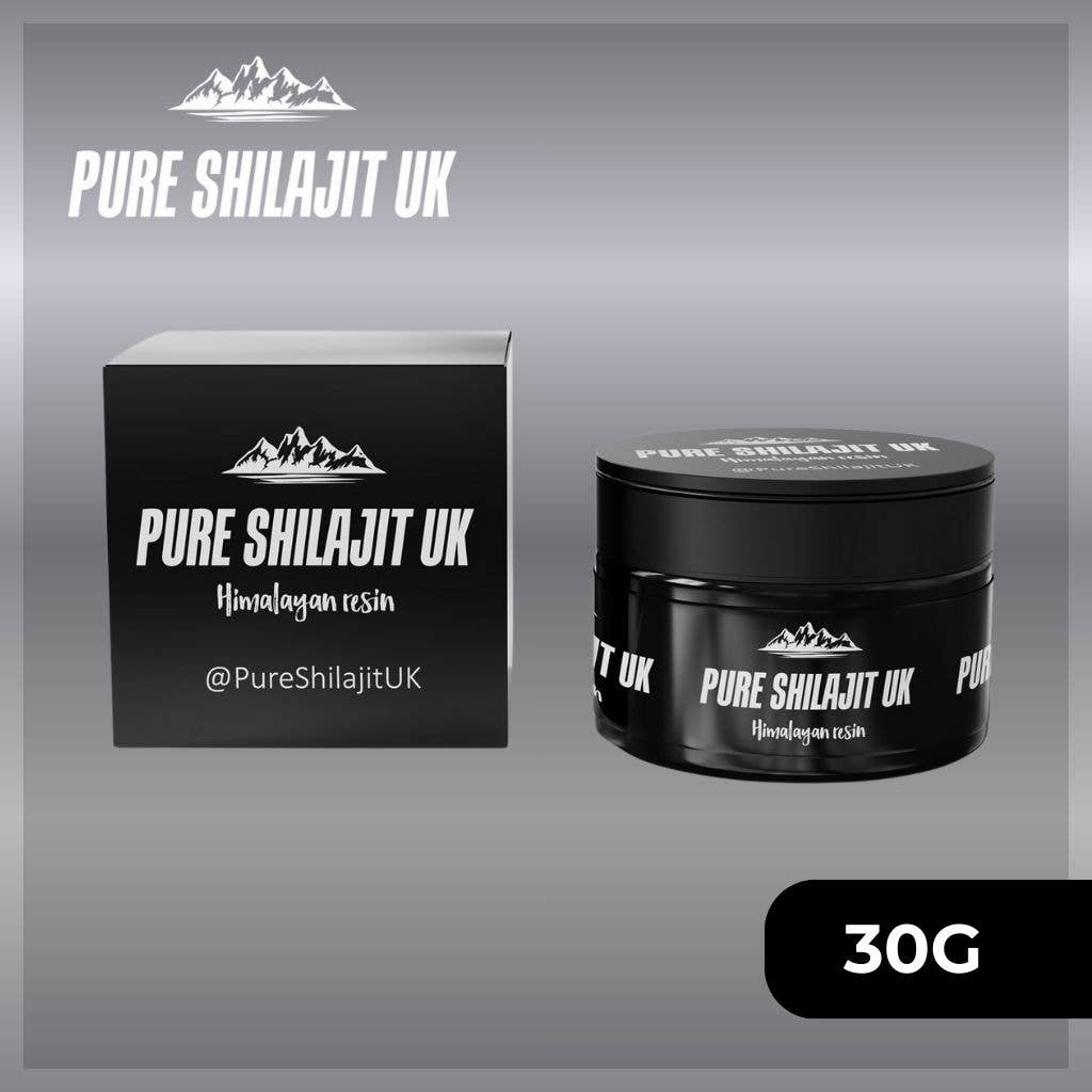 Pure Shilajit UK - Vendita all'ingrosso Vitamine/integratori orali - Resina di Shilajit Himalayano Autentica – 30g