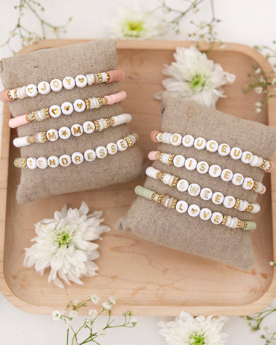 Labelle – wholesale Beaded bracelet – TENDRESSE mantra bracelet0