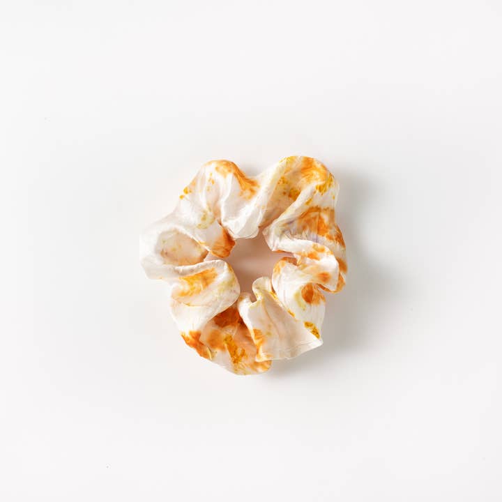 DYE KWEEN - Wholesale Scrunchie - Women's - Botanically Dyed Silk Scrunchie4