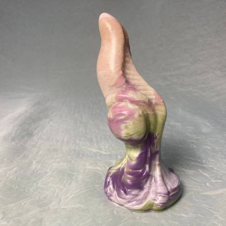 Squiddong - Multi-Color Silicone Dildo, Medium Firmness for wholesale by Something Squishy Toys