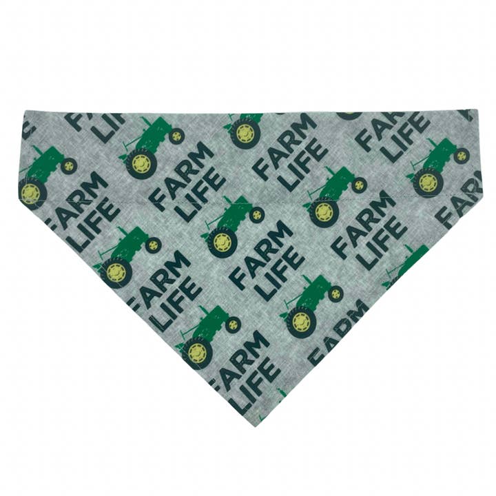 Woofingtons & Company - Venta al por mayor Bandana - Perros - Farm Life - Pañuelo para perro de trabajo sobre el cuello