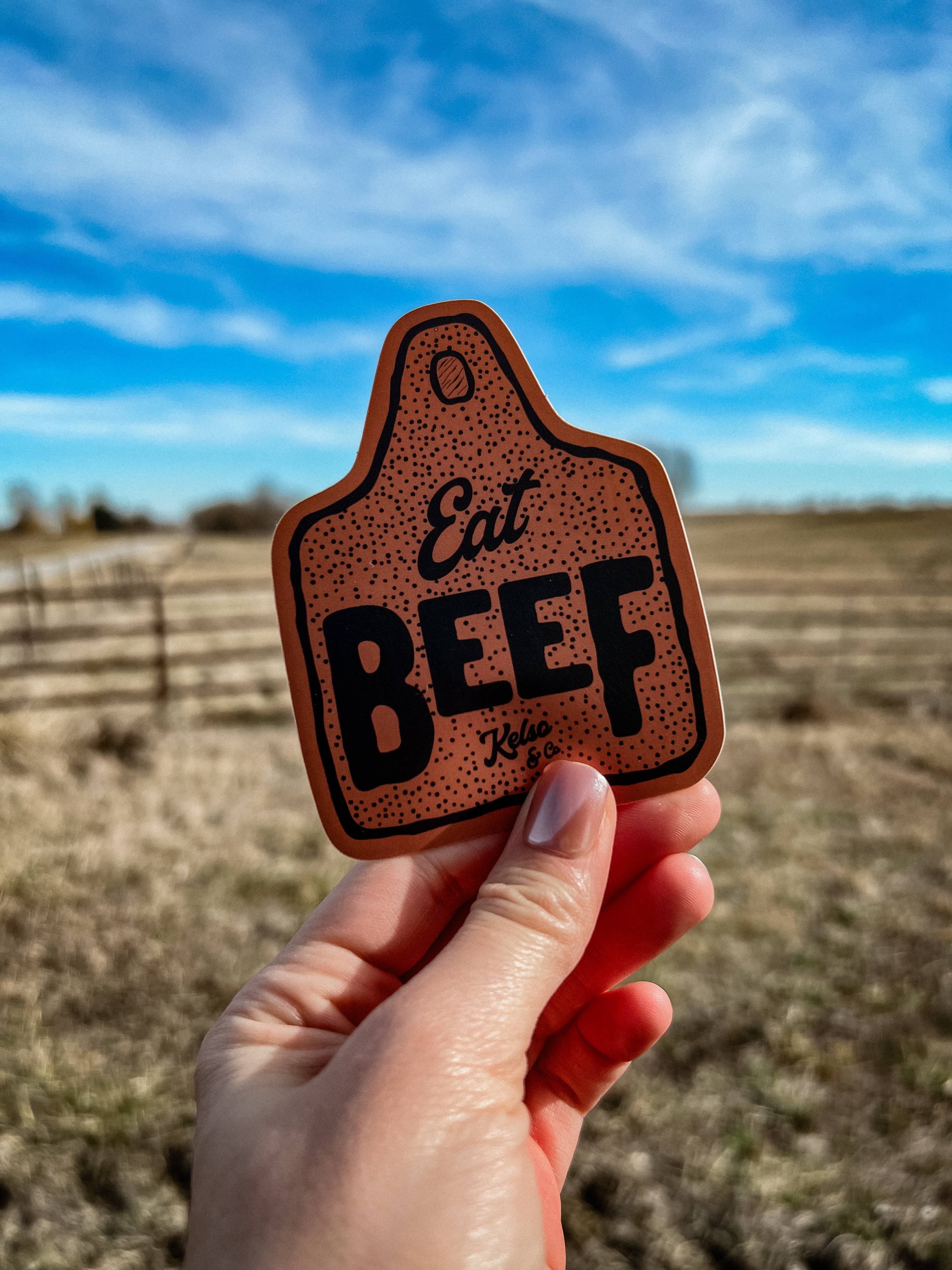 Kelso & Company - Wholesale Sticker - Eat Beef Decal